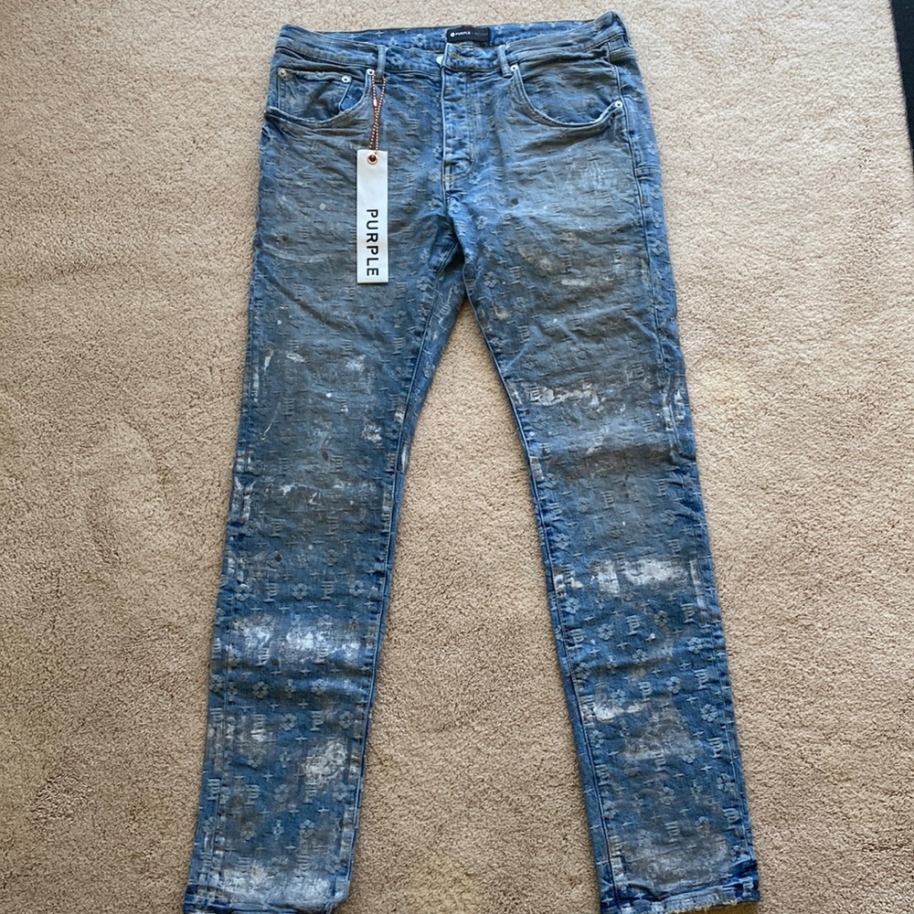 Purple designer never worn needs a new home